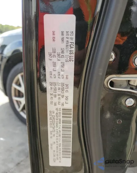 2017 Dodge Journey Gt z USA, uszkodzony, nr VIN 3C4PDCEGXHT564733